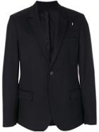 Ami Alexandre Mattiussi Two Buttons Lined Jacket - Black