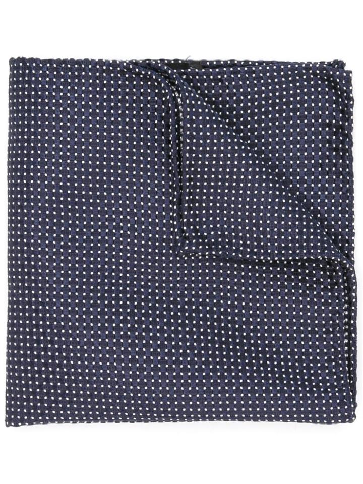 Dsquared2 Dot Pattern Pocket Square - Blue