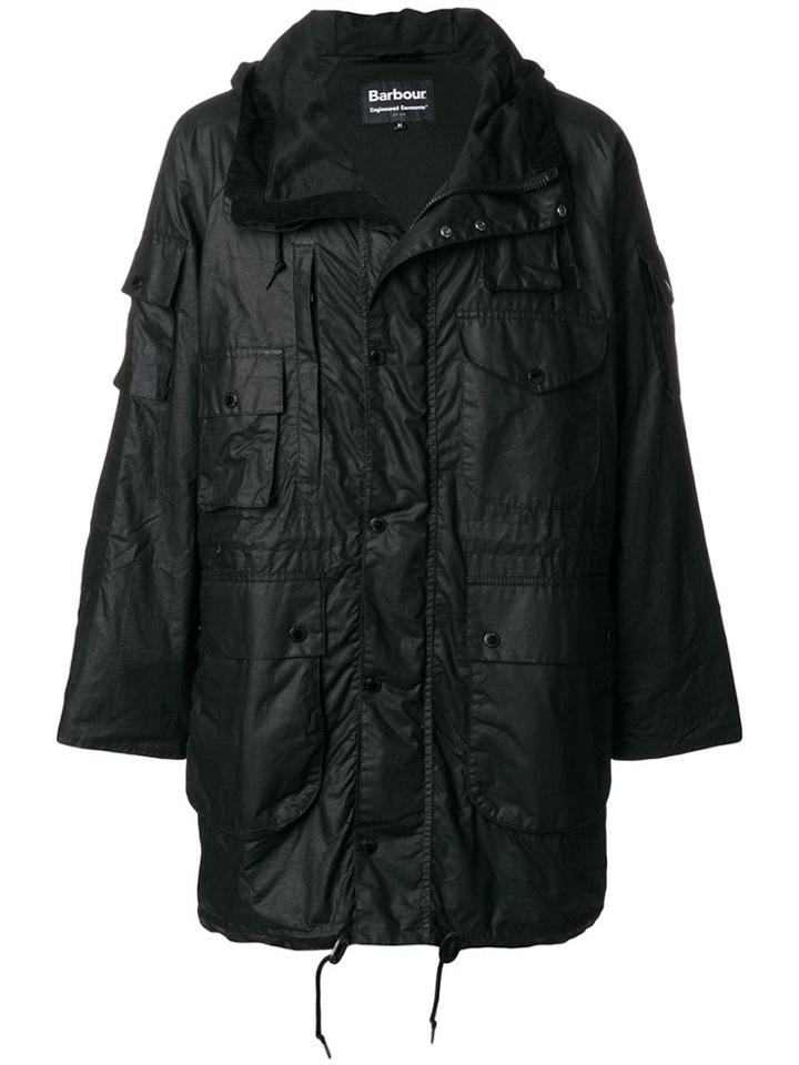 Barbour Barbour X Engineered Garments Zip Parka Jacket - Black