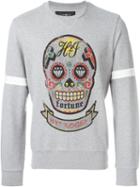 Hydrogen Printed Skull Sweatshirt
