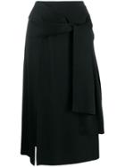 Joseph Straight-fit Midi Skirt - Black