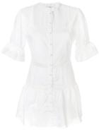 Sir. Maci Button Down Mini Dress - White