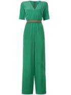 Mih Jeans - Band Jumpsuit - Women - Silk - M, Green, Silk