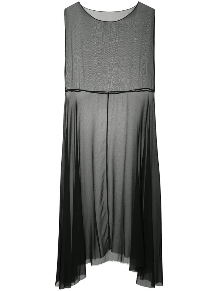 Zambesi Uneven Hem Dress - Black