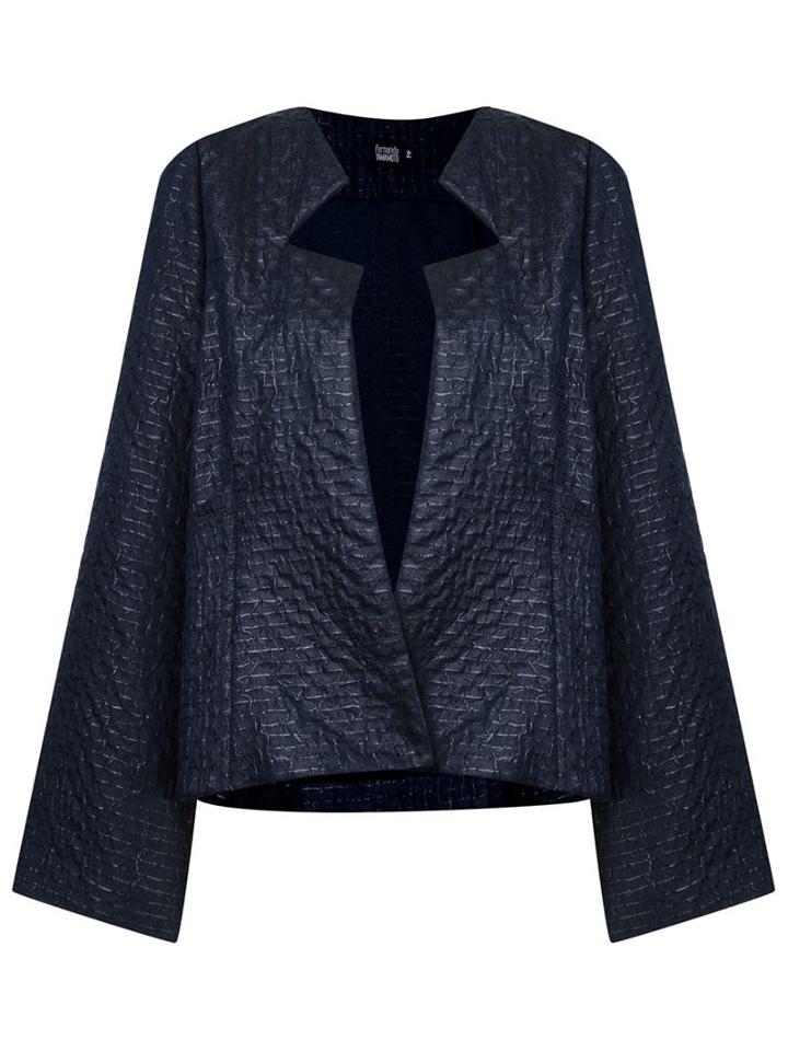 Fernanda Yamamoto Texturized Wide Blazer