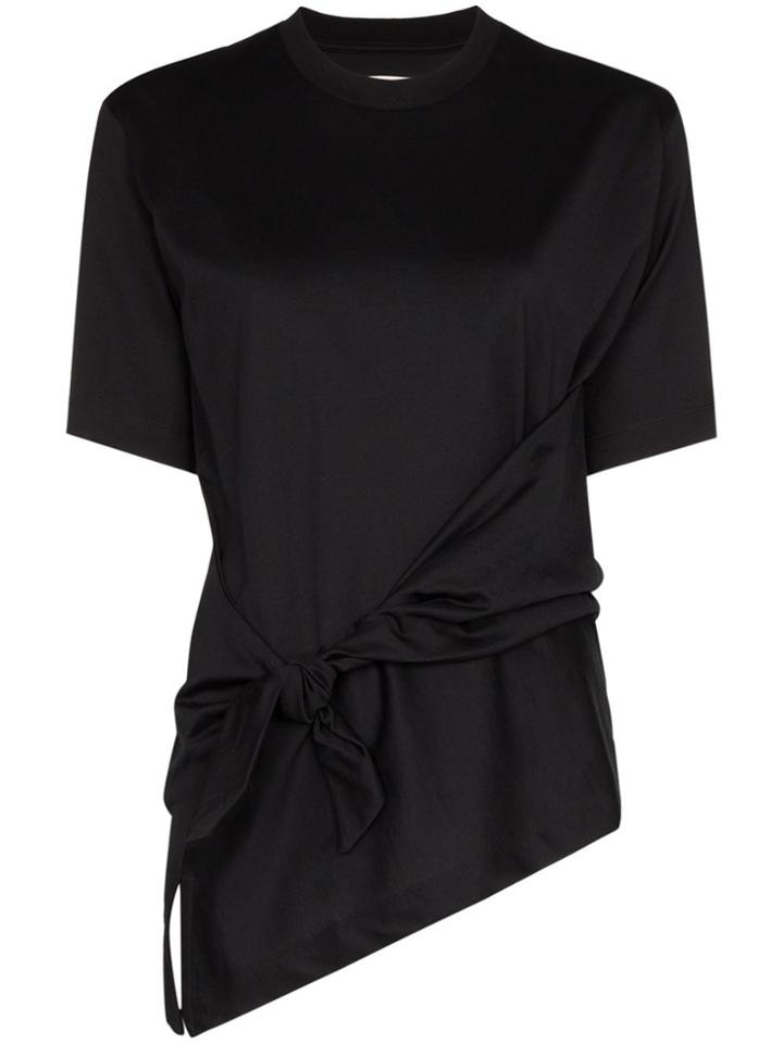 Marques'almeida Side Knot Detail T-shirt - Black
