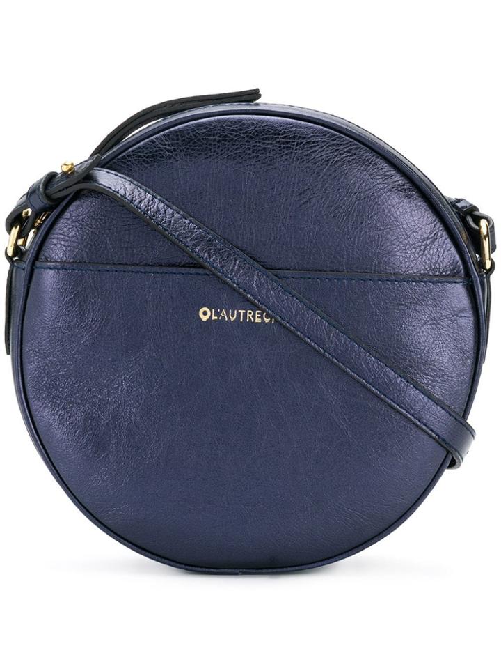 L'autre Chose Round Crossbody Bag - Blue