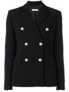 Altuzarra Double-breasted Blazer, Women's, Size: 38, Black, Polyester/acetate/triacetate