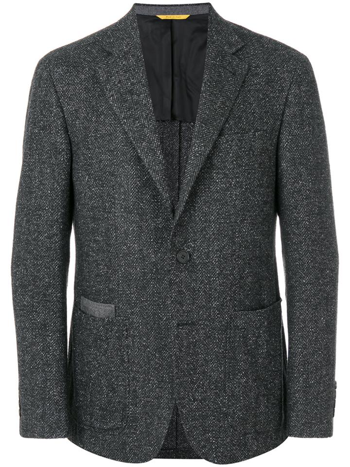 Canali Key Jacket - Black