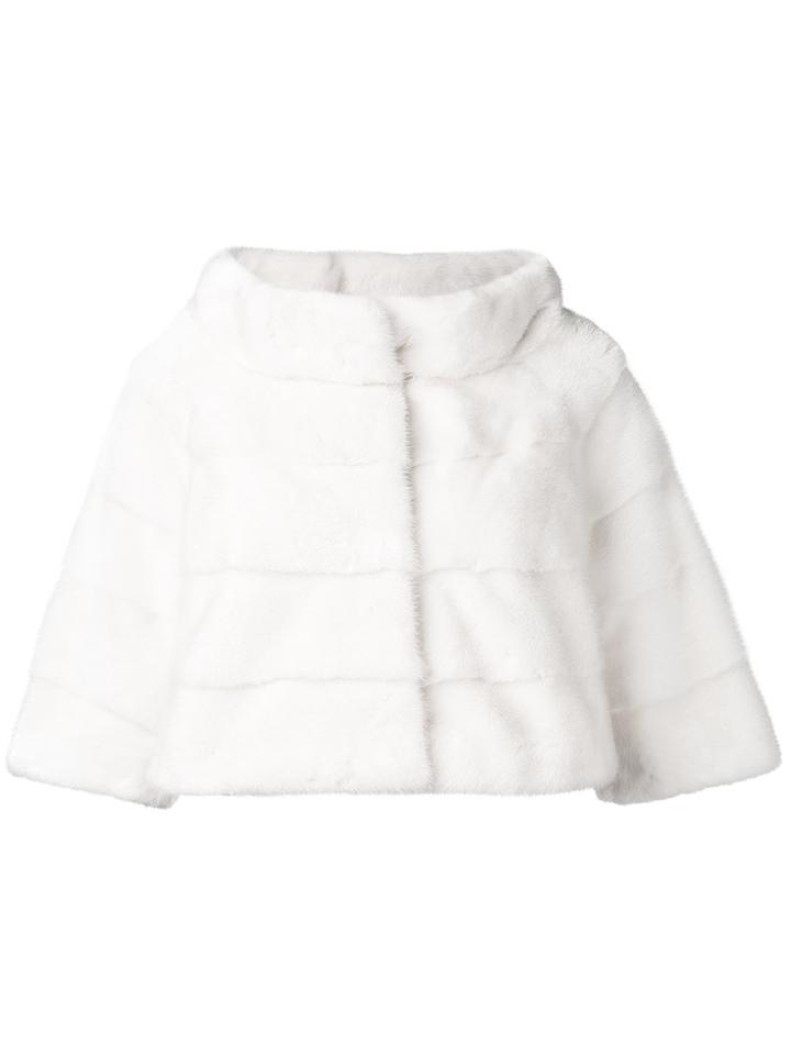 Liska - Agatha Jacket - Women - Mink Fur - S, White, Mink Fur