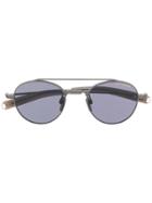 Dita Eyewear Circular Aviator Sunglasses - Black