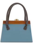 Rocio - Cindy Tote - Women - Leather/acrylic - One Size, Blue, Leather/acrylic