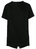 Julius Raw Edge T-shirt - Black