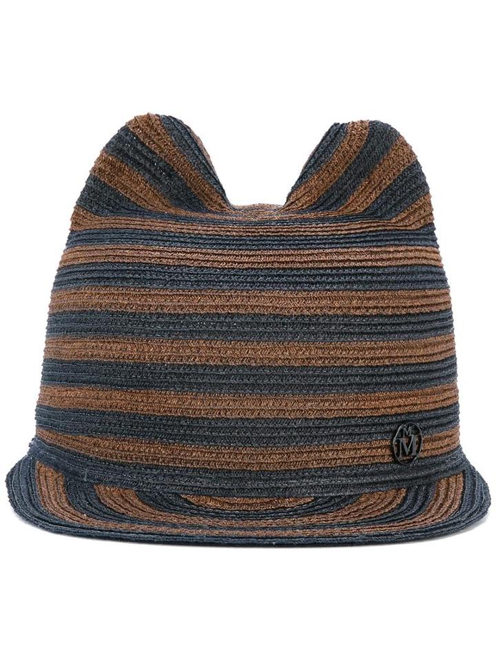 Maison Michel 'jamie' Hat, Women's, Size: Medium, Blue, Straw