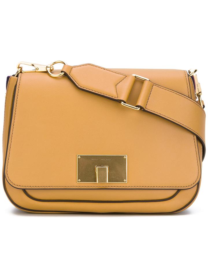 Marc Jacobs Clasp Shoulder Bag - Brown