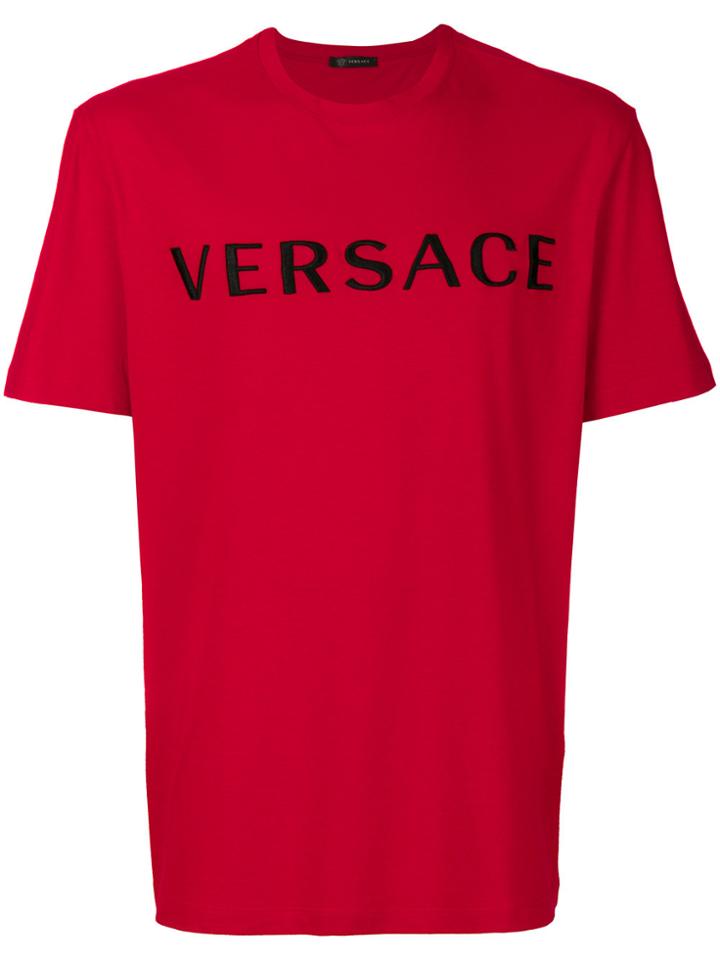Versace Logo T-shirt - Red