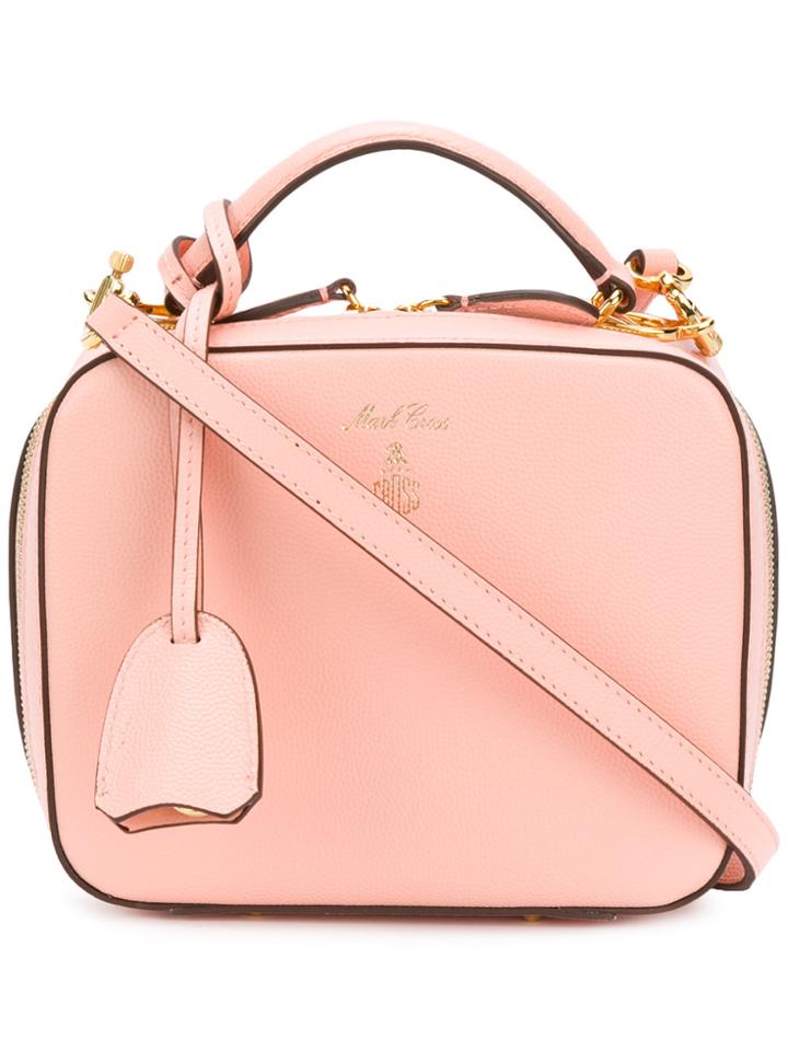 Mark Cross Laura Shoulder Bag - Pink & Purple