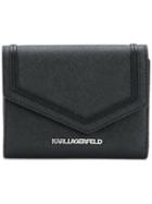 Karl Lagerfeld K/rocky Tri-fold Wallet - Black