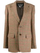 Junya Watanabe Houndstooth Check Blazer - Neutrals