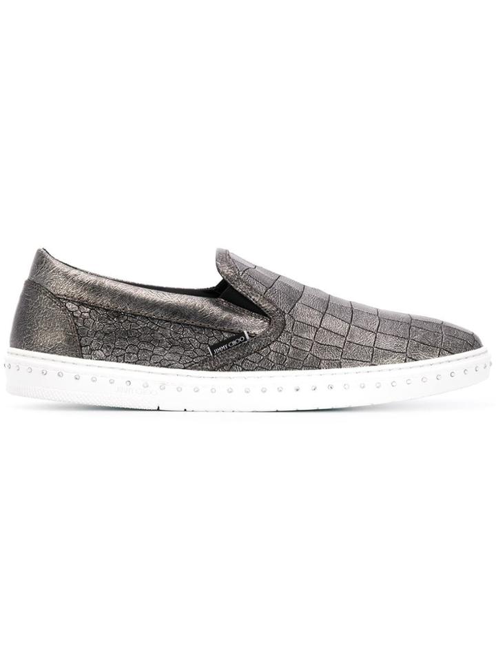 Jimmy Choo Grove Sneakers - Silver