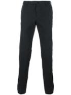 Incotex Slim Fit Trousers, Size: 54, Blue, Cotton/spandex/elastane