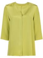 Peter Cohen Loose Fit Blouse - Green