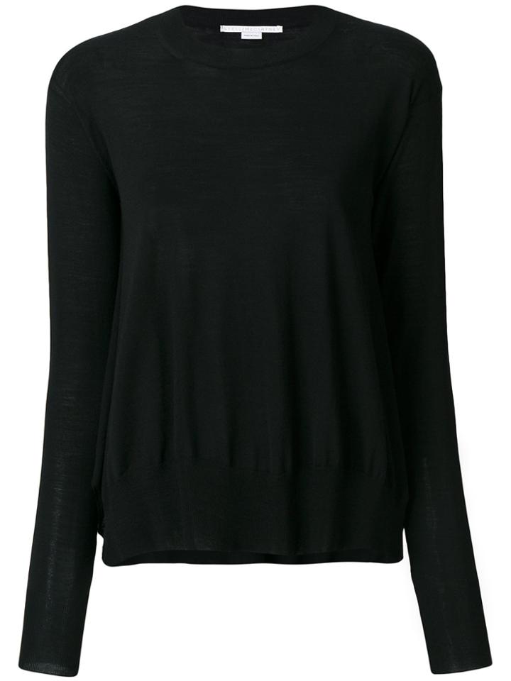 Stella Mccartney Curved Hem Sweater - Black