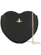 Vivienne Westwood Small Heart Clutch - Black