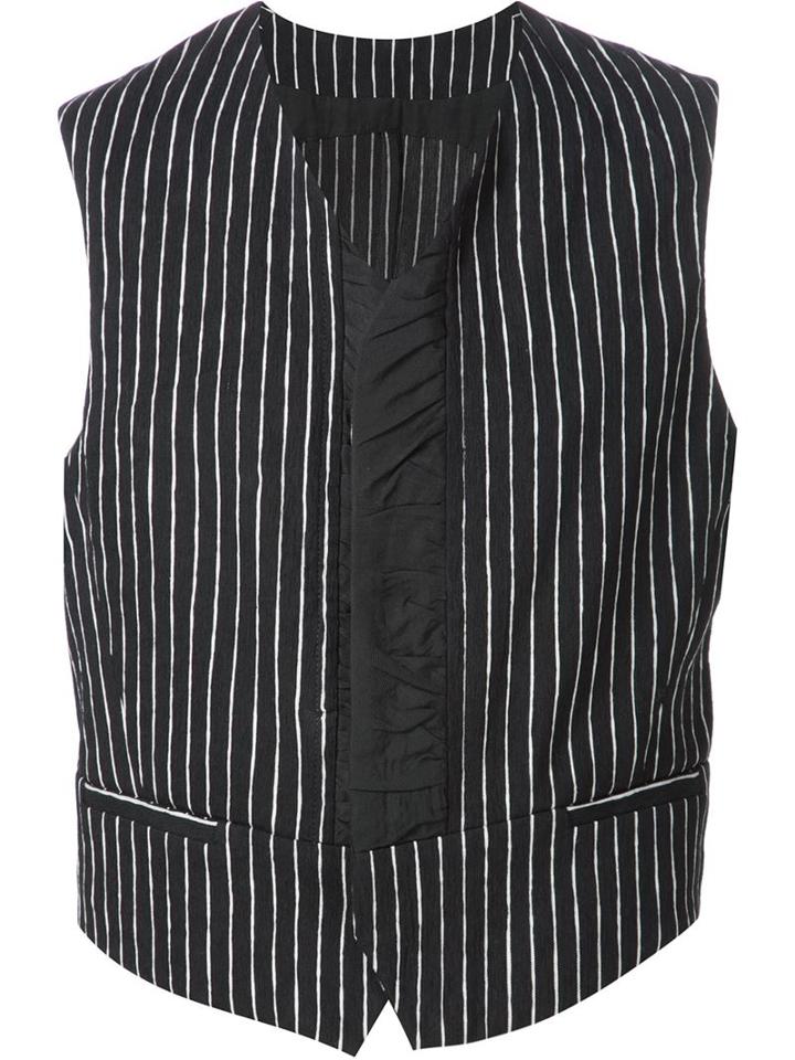 Haider Ackermann Pinstriped Waistcoat