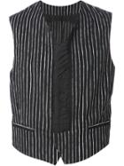 Haider Ackermann Pinstriped Waistcoat