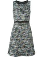 Boutique Moschino Tweedy Dress, Women's, Size: 40, Acetate/rayon/polyamide/other Fibers