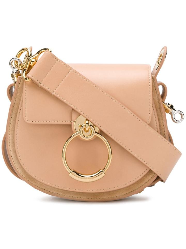 Chloé Tess Shoulder Bag - Neutrals