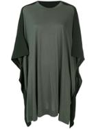 Y's Oversized Two Tone T-shirt - Green