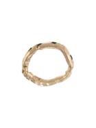 Alice Waese Gold Band 9 Emeralds, Women's, Size: 6, Green