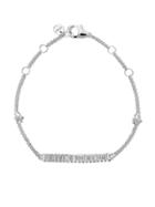 Alinka 18kt White Gold Aurora Diamond Bracelet - Silver