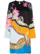 Etro Floral Print Tunic Dress - Multicolour