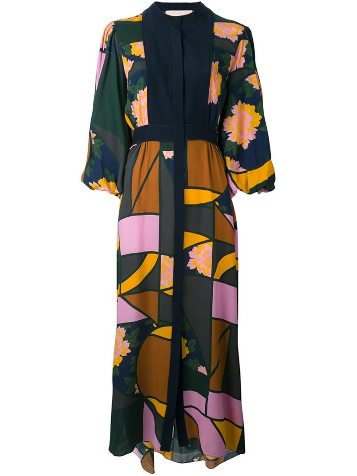 Roksanda Mixed Print Shirt Dress