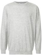 H Beauty & Youth Round Neck Jumper - Grey