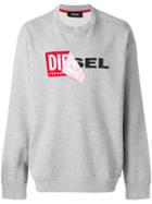Diesel Branded Sweatshirt - Grey