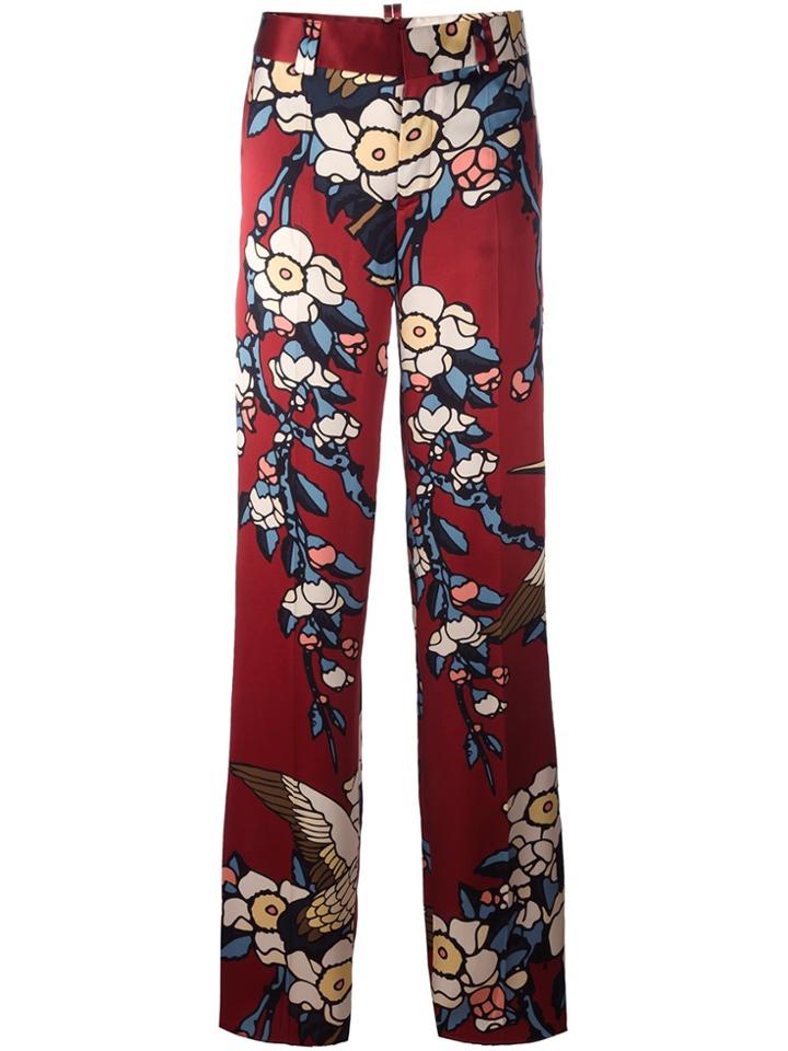 Dsquared2 'blossom' Print Trousers