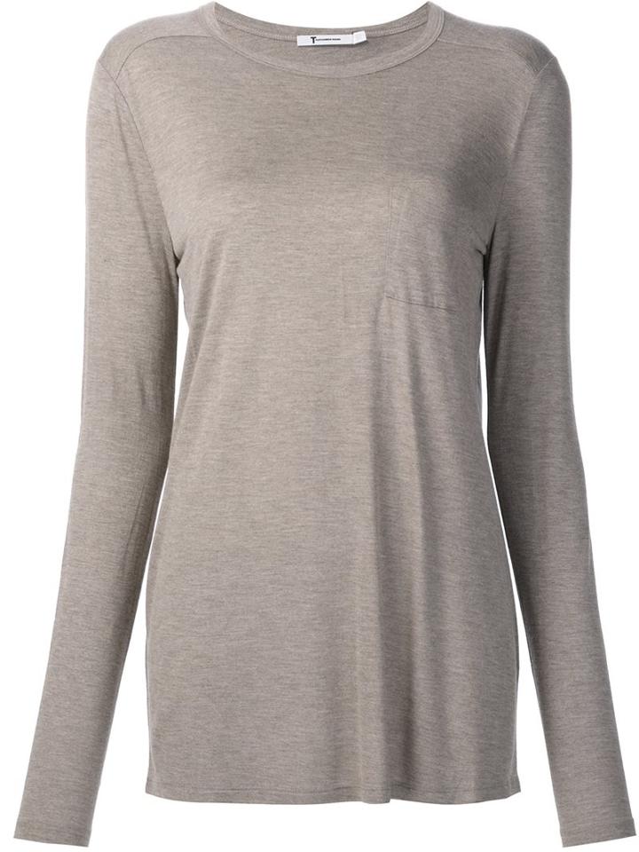 T By Alexander Wang Long Sleeved Top