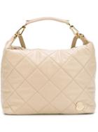Moncler Felicienne Backpack, Nude/neutrals, Lamb Skin/polyester/cotton