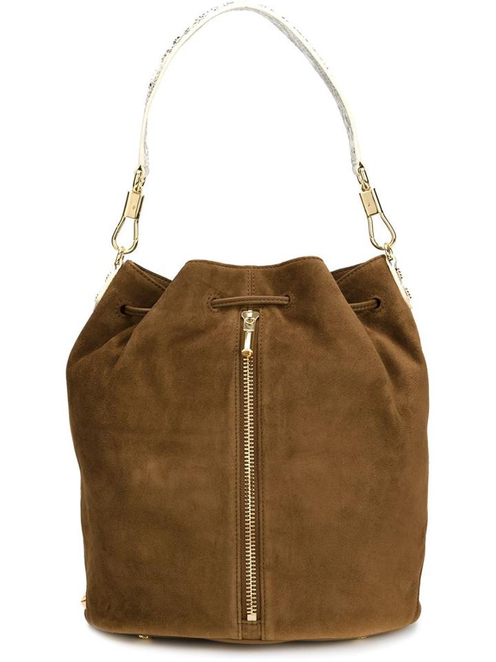 Elizabeth And James Drawstring Satchel, Women's, Brown