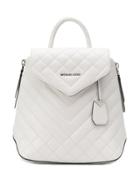 Michael Michael Kors Susannah Quilted Backpack - White