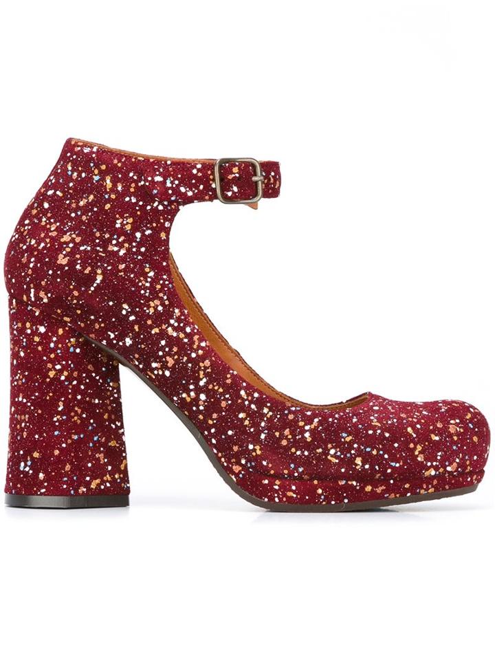 Chie Mihara 'liumasplash Granate' Pumps