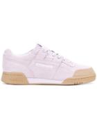 Reebok Workout Plus Sneakers - Pink & Purple