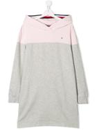 Tommy Hilfiger Junior Colour-block Sweatshirt Dress - Pink