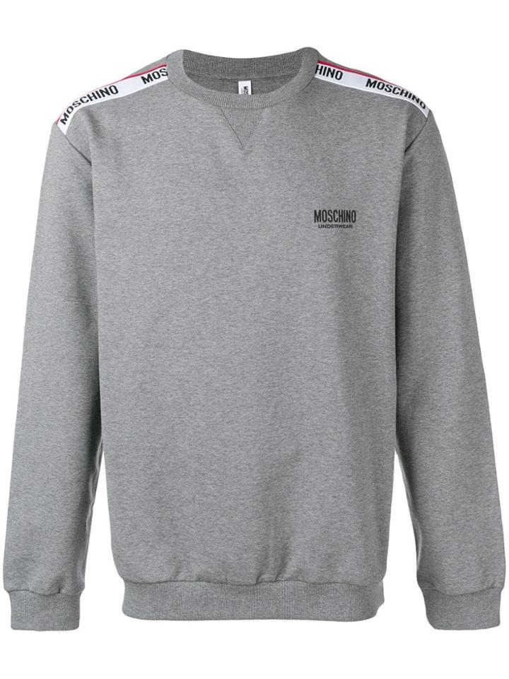Moschino Crew Neck Jumper - Grey