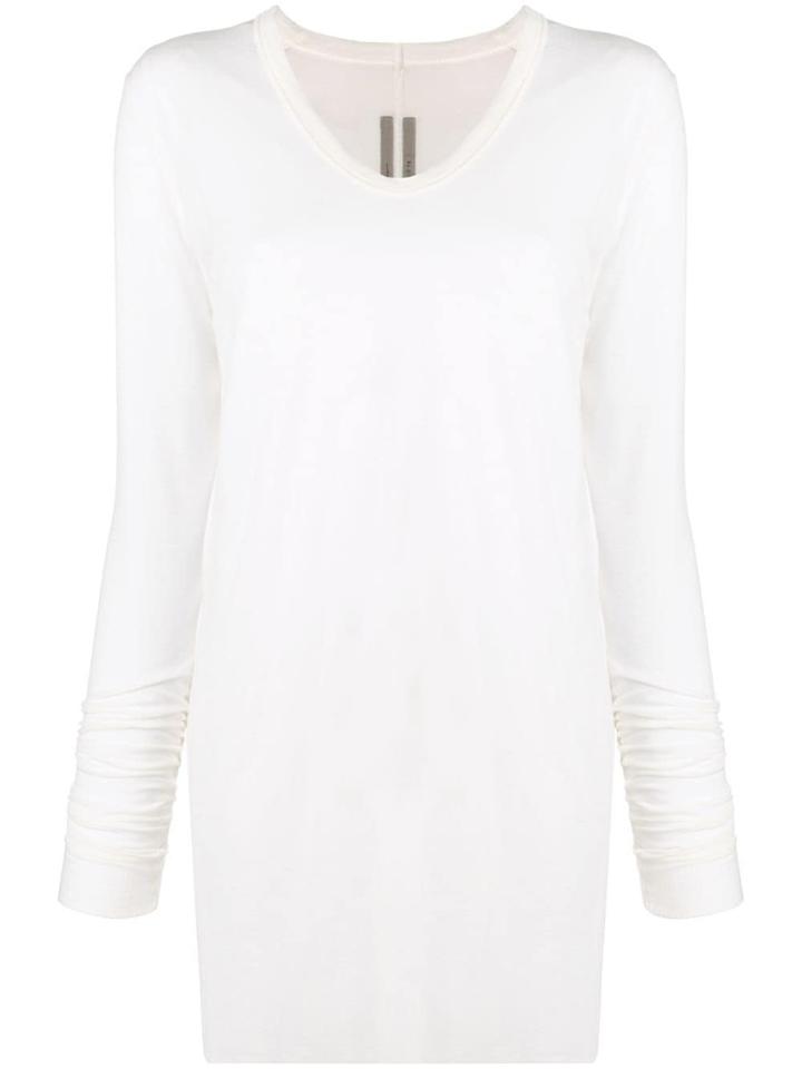 Rick Owens Oversized Lightweight Sweatshirt - White