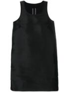 Rick Owens A-line Sleeveless Top - Black